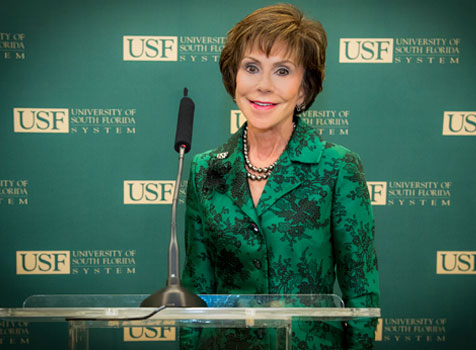 President Judy Genshaft announces her retirement
