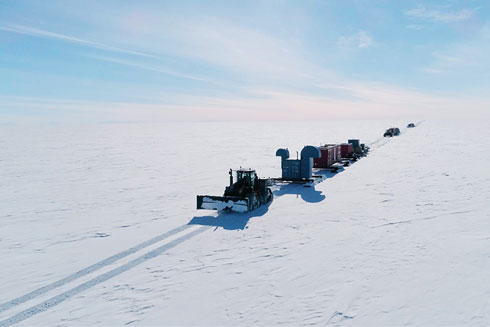 A research unit in the Antarctic