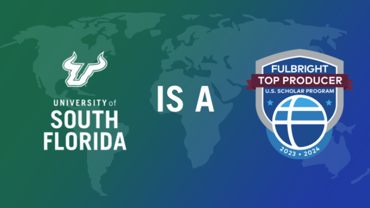 announcement that ֱ is a Top Producer of Fulbright U.S. Scholars for 2023-24